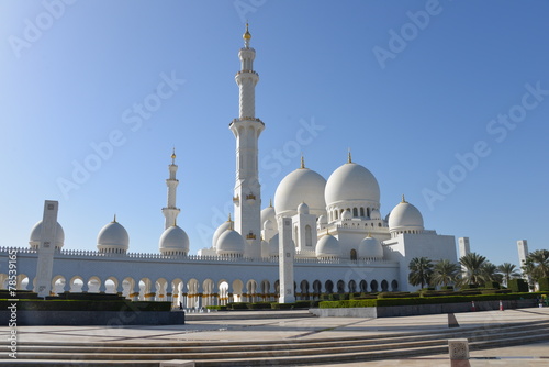 Naklejka meczet budynek emiraty