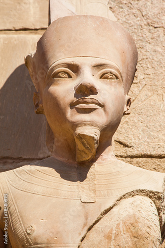 Naklejka statua stary afryka architektura antyczny