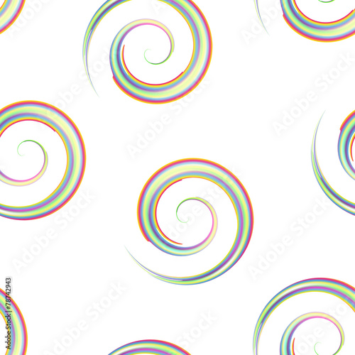 Obraz na płótnie sztuka wzór spirala wirowa