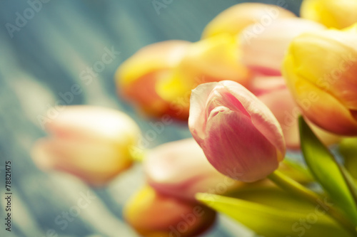 Fototapeta miłość tulipan bukiet kwiat
