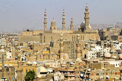 Fototapeta wieża meczet egipt stary kościół