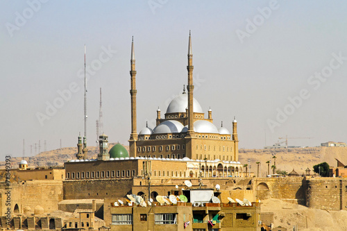 Fotoroleta architektura wieża meczet