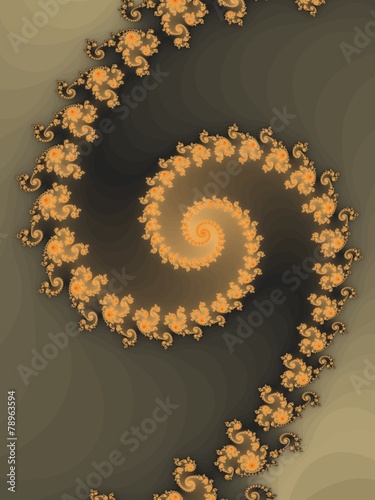 Obraz na płótnie spirala wzór piękny
