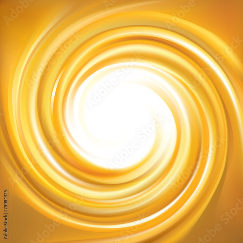 Naklejka abstrakcja słońce jedzenie spirala napój