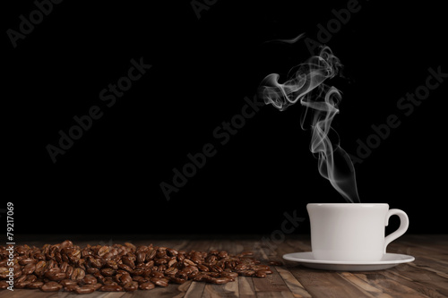 Fototapeta świeży expresso napój kawa