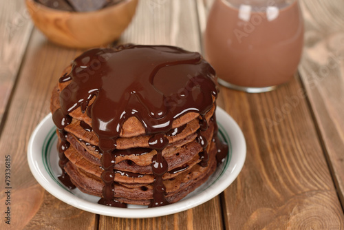 Obraz na płótnie kakao czekolada deser