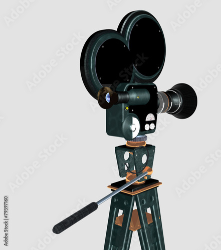 Fotoroleta kamery zestaw film dyrektor