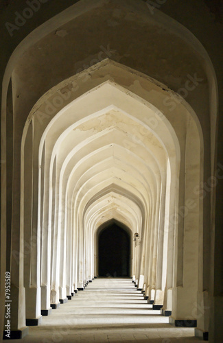 Naklejka łuk meczet widok architektura sztuka