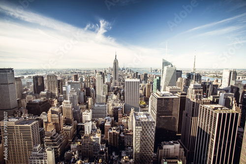 Fotoroleta Widok z góry na Nowy Jork