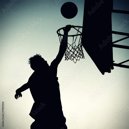 Fotoroleta retro niebo mężczyzna sport