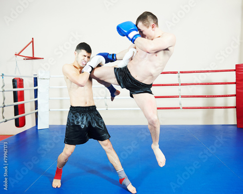 Naklejka bokser tajlandia lekkoatletka boks