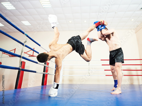 Obraz na płótnie bokser sport lekkoatletka sztuka