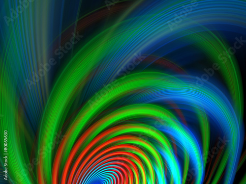 Obraz na płótnie spirala ruch impuls skrzydło