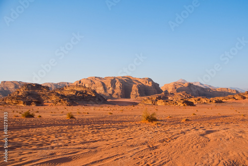 Fototapeta góra pustynia opoka
