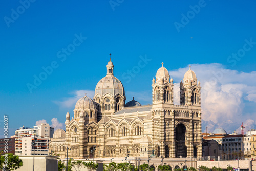 Fototapeta prowansja francja europa architektura katedra