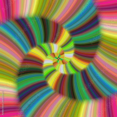 Obraz na płótnie spirala nowoczesny fraktal wirowa tapeta