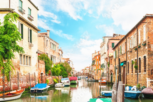 Fototapeta europa włochy włoski miejski woda