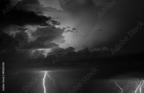 Obraz na płótnie niebo sztorm natura