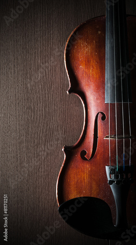 Plakat muzyka skrzypce orkiestra