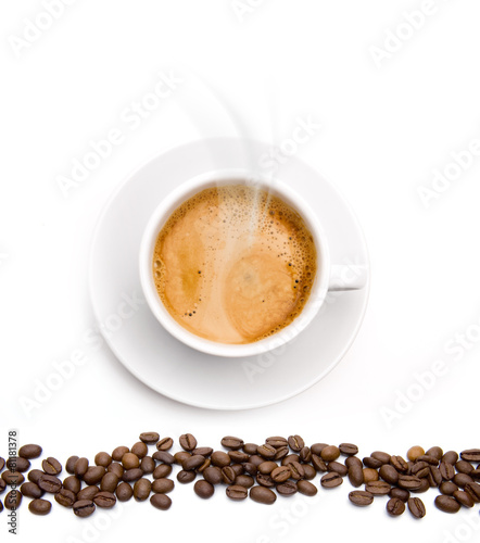Fototapeta arabica cappucino napój expresso kawa