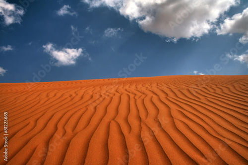 Naklejka natura wzór pustynia pejzaż niebo