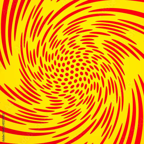 Fototapeta spirala wzór abstrakcja deformacja optyczne