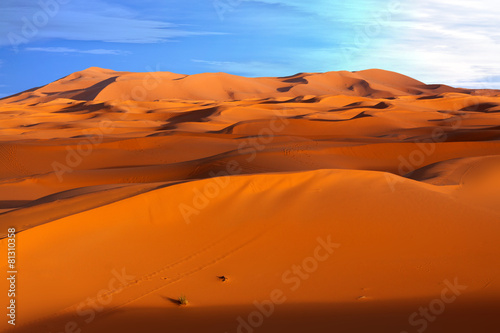 Naklejka pustynia niebo krajobraz
