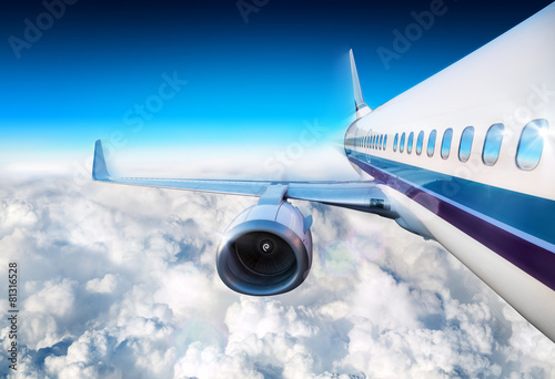 Fotoroleta transport niebo lotnictwo