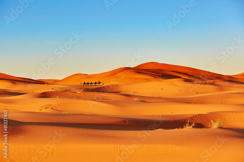 Fototapeta orientalne pustynia wzgórze pejzaż wydma
