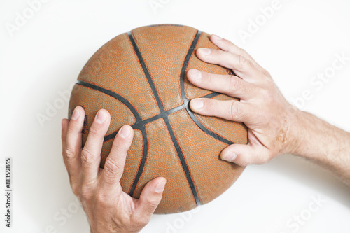 Fototapeta mężczyzna ludzie sport piłka koszykówka