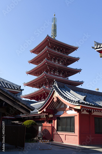 Fototapeta architektura azjatycki święty japonia japoński