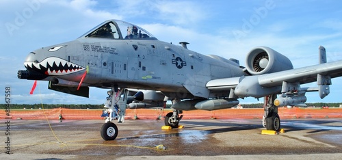 Fototapeta samolot wojskowy lotnictwo