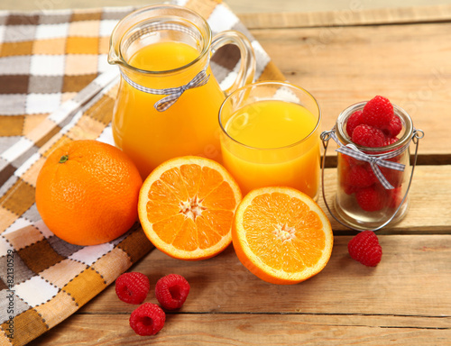 Naklejka jedzenie natura napój owoc zdrowy