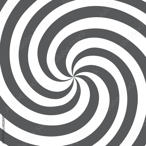 Naklejka sztuka ruch spirala wzór obraz