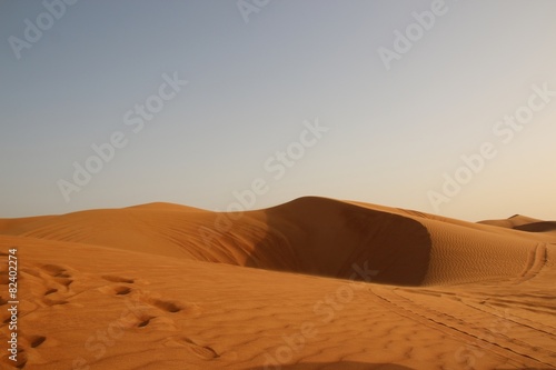 Fotoroleta wschód arabski spokojny wydma
