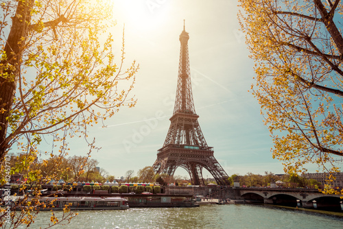 Obraz na płótnie francja lato wieża memoriał