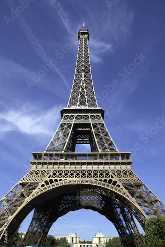 Fototapeta wieża francja niebo błękitne niebo miejsce