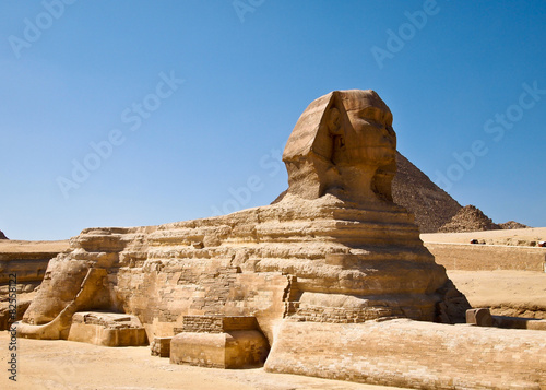 Naklejka egipt afryka piramida nil