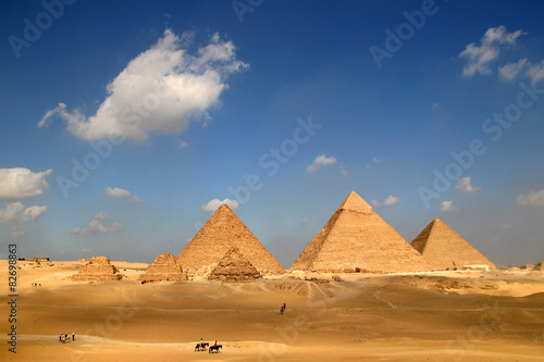 Fototapeta słońce afryka antyczny piramida