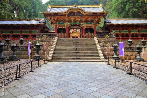 Plakat świątynia japoński azja architektura japonia