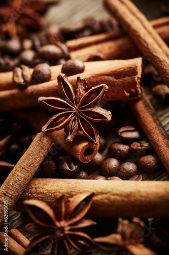 Fotoroleta jedzenie natura kawa stary arabian