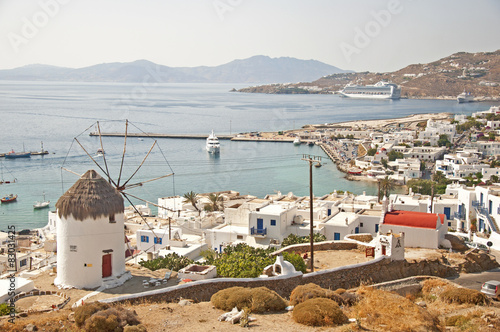 Obraz na płótnie grecja morze wyspa widok