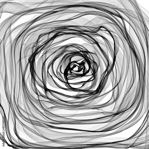 Naklejka wzór fala spirala
