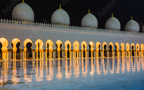 Naklejka meczet azja pałac arabski arabian