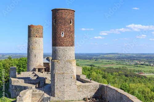 Fototapeta wieża zamek ruina