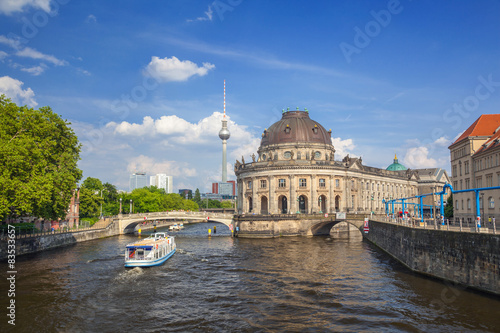 Naklejka europa architektura muzeum rzeki niemiecki