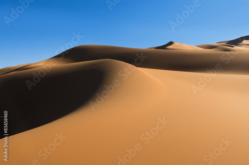Fototapeta Sanddünen in der Sahara