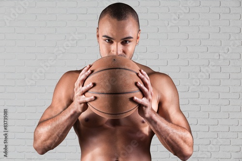 Fotoroleta piłka koszykówka sport portret sprzęt sportowy