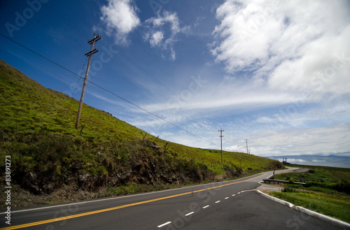 Fototapeta droga autostrada transport hawaje
