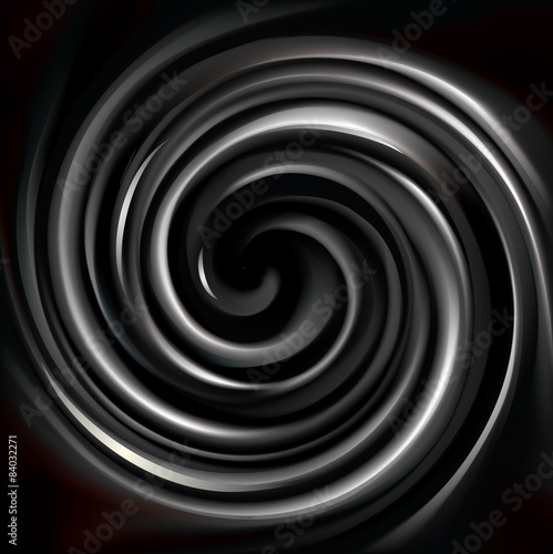 Fotoroleta spirala abstrakcja loki